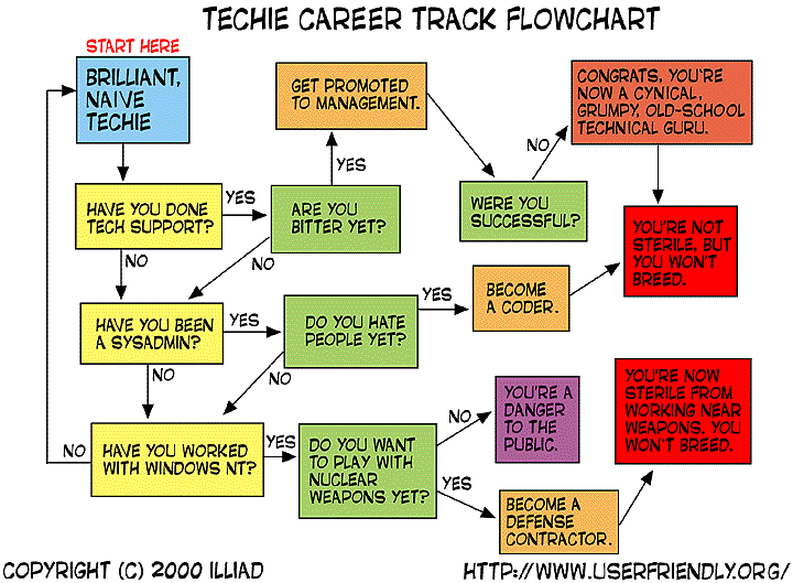 Techie career