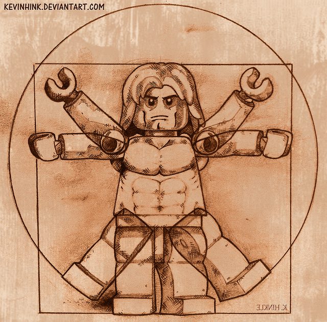 Kevin A. Hinkle - Vitruvian Minifig